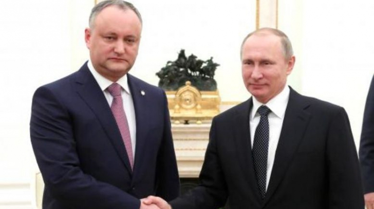 Întâlnire la nivel înalt între Igor Dodon şi Putin. Ce au stabilit cei doi lideri 