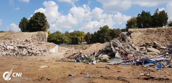 Demolarea stadionului Steaua continuă. Imaginile sunt dure pentru nostalgici