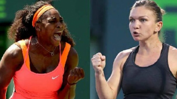 Simona Halep a scăpat de Serena Williams