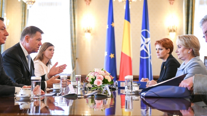 Iohannis a chemat-o pe Dăncilă la Cotroceni, prim-ministrul a anunțat că pleacă în Spania