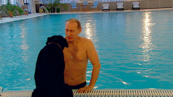 Imagini din intimitatea lui Vladimir Putin 