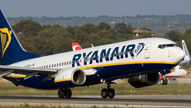 A doua alertă cu bombă în timpul unui zbor Ryanair într-o săptămână. Un bărbat, arestat