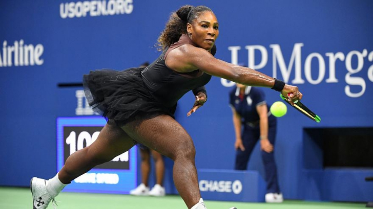 Serena Williams s-a dezbrăcat