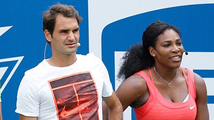 Serena Williams, pusă la colţ de Roger Federer