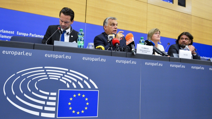 Viktor Orban, în Parlamentul European
