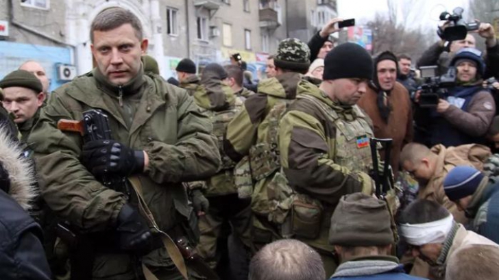 Alexander Zakharchenko, liderul rebelilor separatişti din estul Ucrainei
