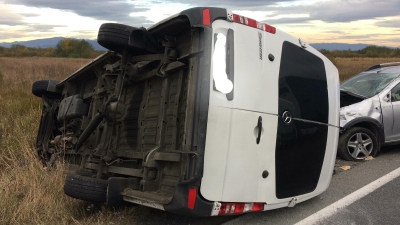 Accident la Caransebeș