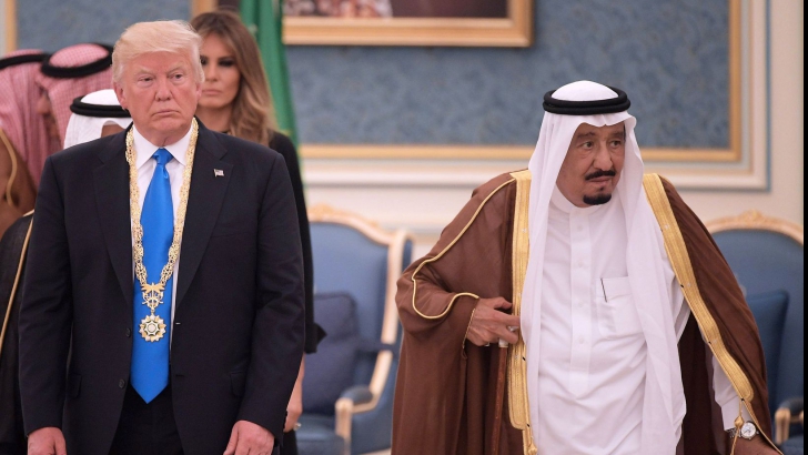 Trump, in Arabia Saudita