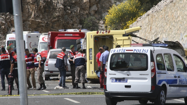 Tragedie cumplită! Trei români au murit într-un accident rutier în Turcia