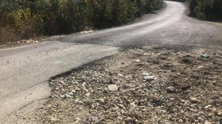 Drumul a fost inaugurat cu fast de autoritățile din comuna gorjeană Prigoria