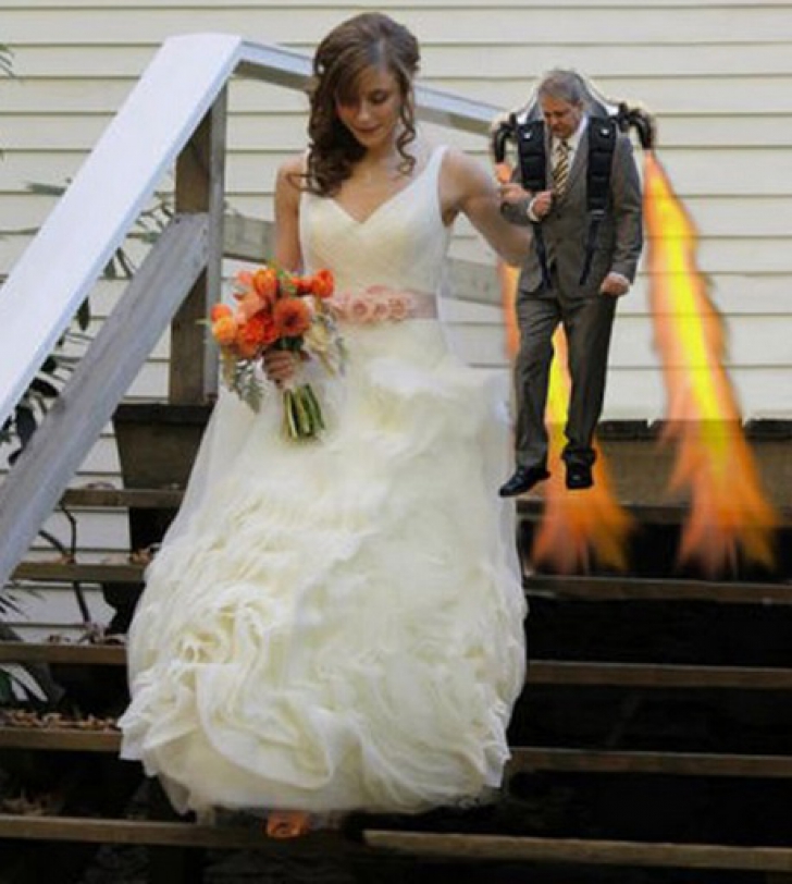 Cele mai nebune fotografii de la nunţi. Imaginile pe care mirii au vrut să le ardă! Groaznice!