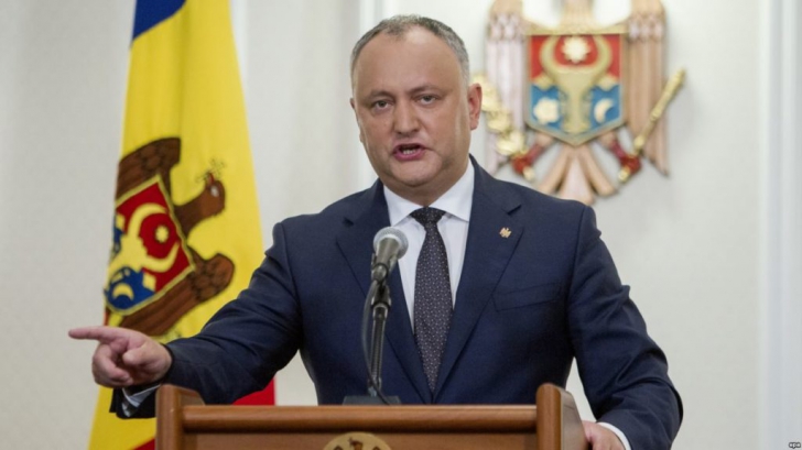 Preşedintele Republicii Moldova, Igor Dodon, ar putea fi suspendat, DIN NOU. Ar fi a cincea oară