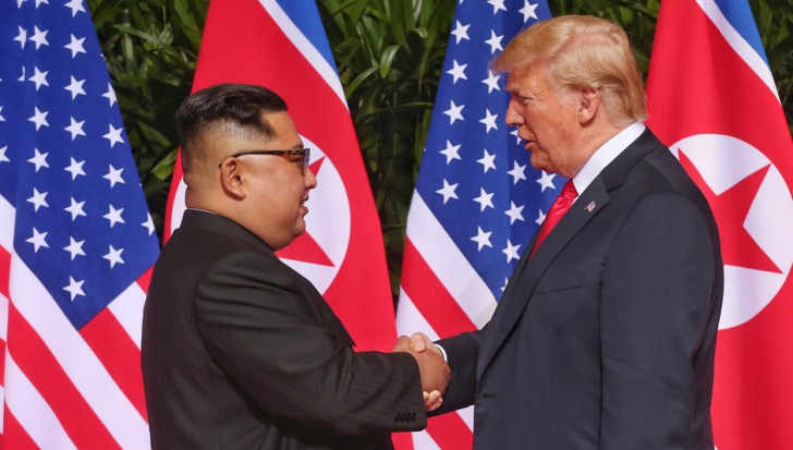 Întâlnire din gradul zero: Donald Trump, din nou faţă în faţa cu Kim Jong-un 