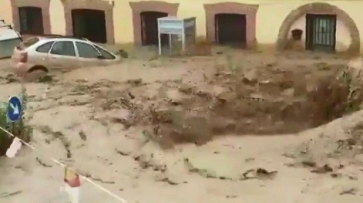 ALERTĂ de călătorie! COD ROŞU de inundaţii în Spania. Care sunt zonele grav afectate 