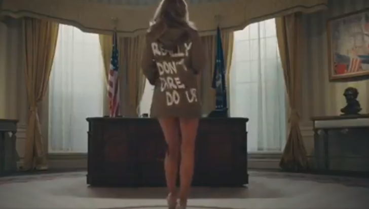 Casa Albă atacă, după episodul "Melania Trump" goală într-un videoclip