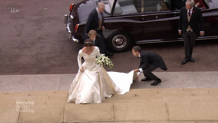 Nunta regală în Marea Britanie. Nepoata reginei s-a măritat. GALERIE FOTO