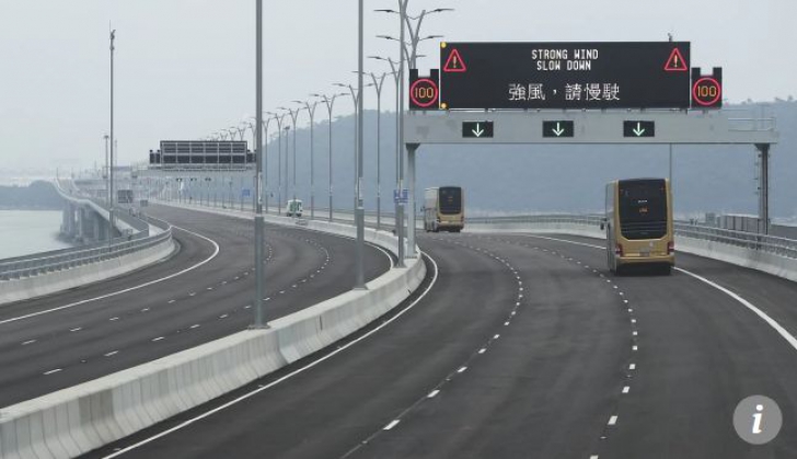 China a construit cel mai mare pod maritim din lume: 55 km. Imagini fabuloase cu proiectul mamut