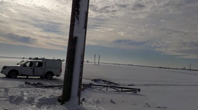 Prima ninsoare. Peste o mie de gospodării, fără energie electrică