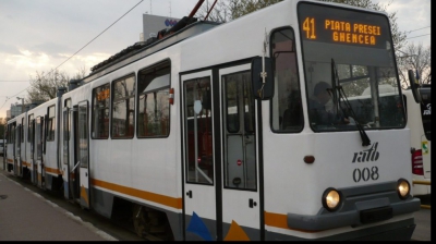 Accident de tramvai în București