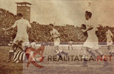 Stadionul Rapid / Stadionul Giulesti in 1947. Arhiva: Cristian Otopeanu