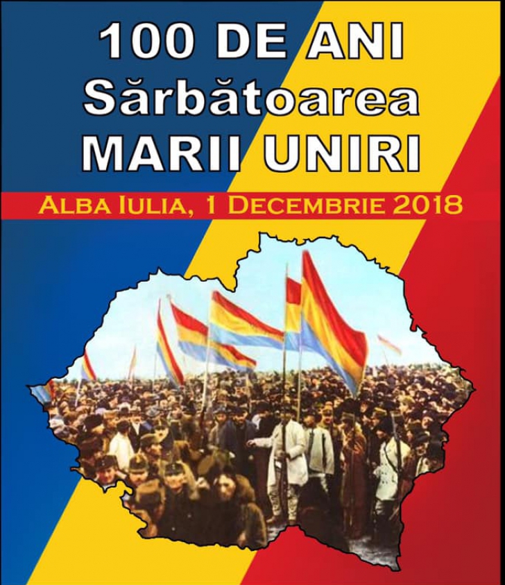 Marșul Unirii dă startul zilei de 1 Decembrie la Alba Iulia