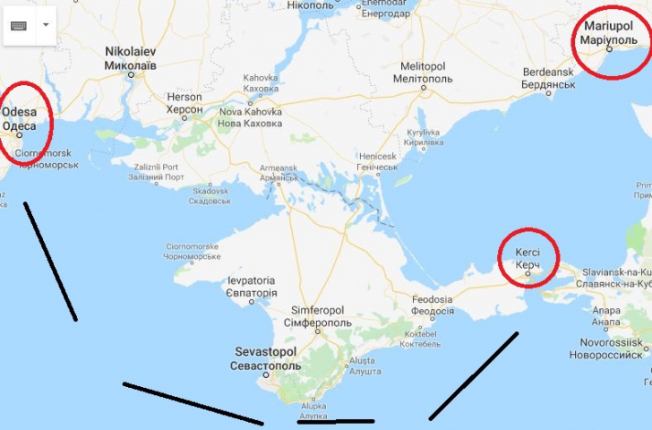 Conflict în Marea Neagră. Rusia a deschis focul și a capturat 3 nave ucrainene. Consiliu de război