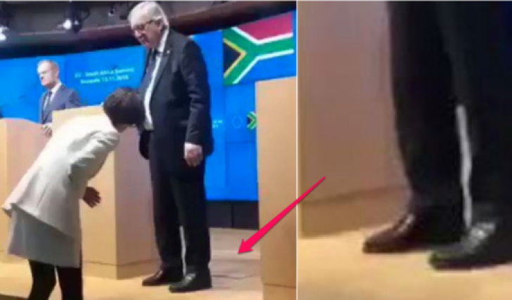 Episod bizar cu Jean-Claude Juncker: are pantofi de culori diferite?!