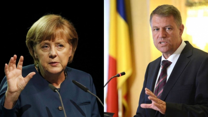 Merkel i-ar fi cerut lui Iohannis să BLOCHEZE planul Guvernului de mutare a ambasadei la Ierusalim