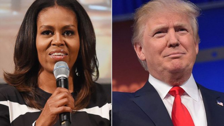 Michelle Obama îi dă peste nas lui Donald Trump