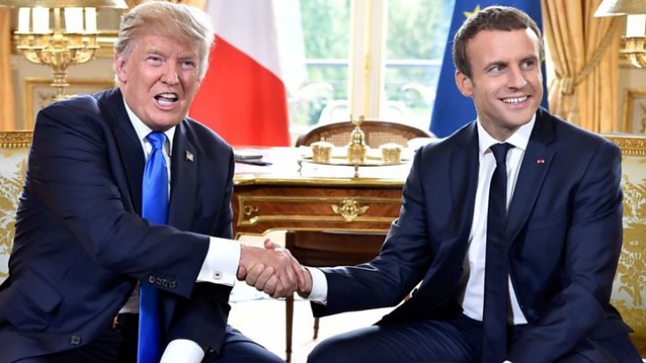 Răspunsul lui Macron la atacurile violente ale lui Trump îl umilește pe liderul SUA
