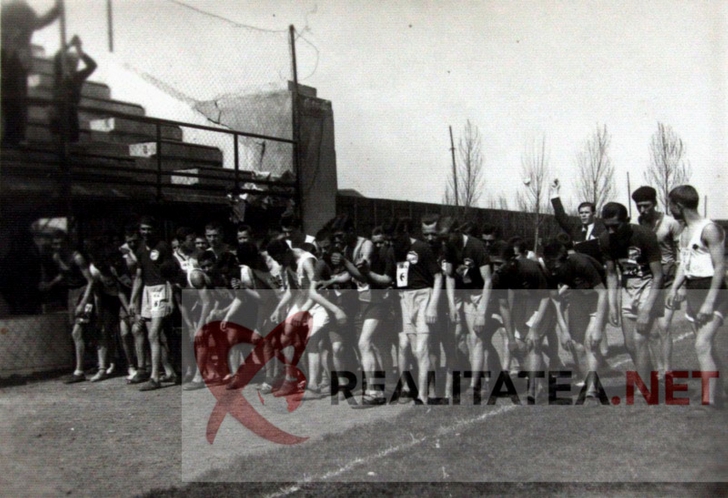 Stadionul Rapid / Stadionul Giulesti in anii '40. Arhiva: Cristian Otopeanu