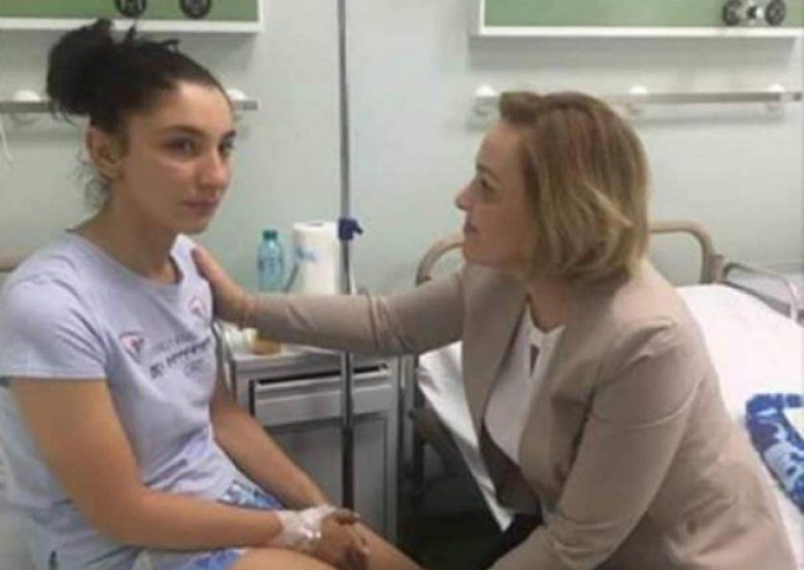 Ștefania, jandarmerița bătută la protestele din 10 august, a fost decorată