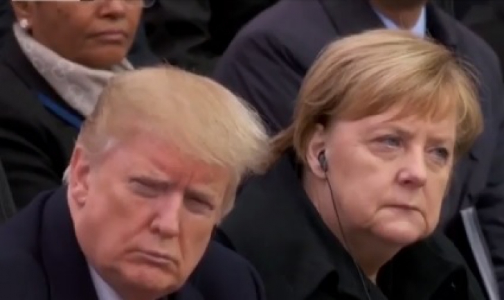 Liderii lumii s-au unit, de Ziua Armistiţiului. Trump şi Putin, separaţi de Macron şi Merkel