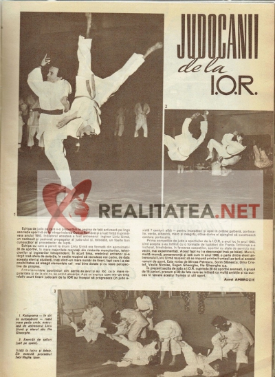 Revista Sport din martie 1969. Arhiva: Cristian Otopeanu