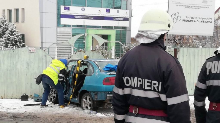 Accident în Neamț. Șapte persoane, la spital (VIDEO)