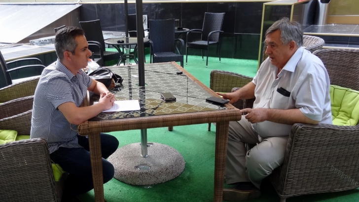 Dan Voinea, intervievat de jurnalistul Cristian Otopeanu