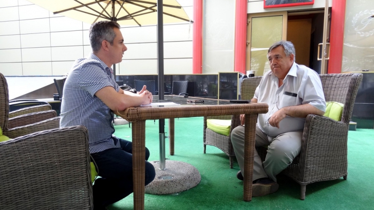 Dan Voinea, intervievat de jurnalistul Cristian Otopeanu in septembrie 2018