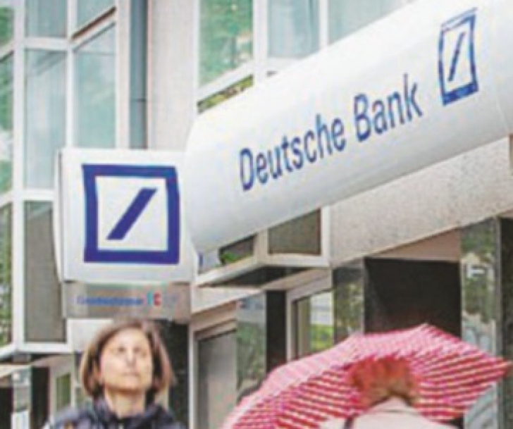 Acţiunile Deutsche Bank s-au prăbuşit, pe fondul unui uriaş scandal 