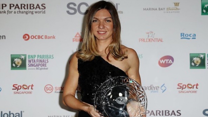 Simona Halep, favorită să câștige un nou premiu la final de an
