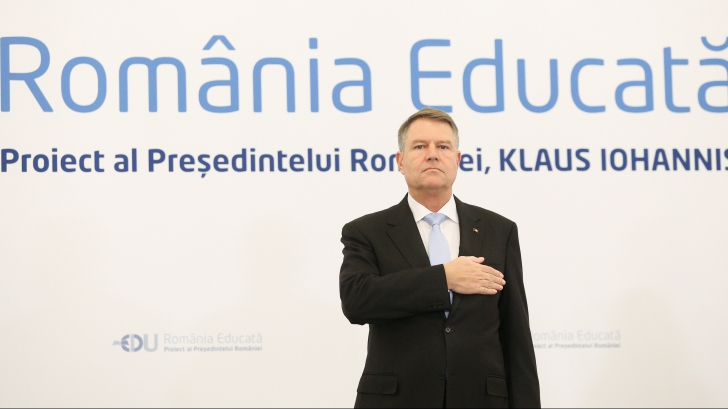 Iohannis: "România Educată nu este un proiect politic și nici electoral"