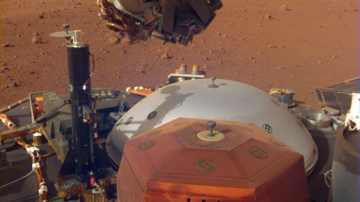 Ce se aude în prima înregistrare audio de pe Marte?