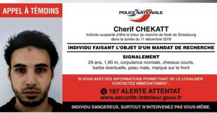 Strasbourg. Teroristul care a comis atentatul de marți a fost ucis de polițiști 