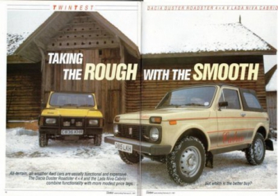 Dacia Duster a ajuns în Marea Britanie încă din anii '80. Cum arăta Duster-ul exportat de comunişti
