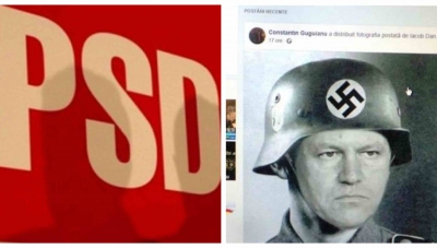 Simboluri naziste publicate de PSD