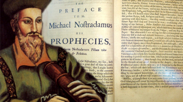 Şase schimbări majore prezise de Nostradamus pentru 2019