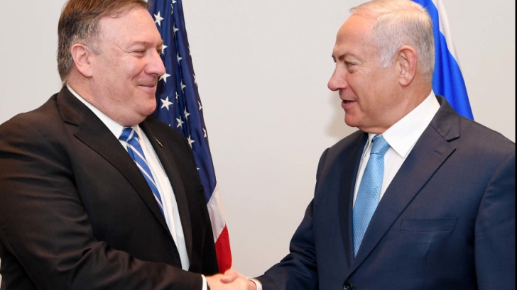 Mike Pompeo şi Benajmin Netanyahu, întâlnire comună cu preşedintele Hondurasului