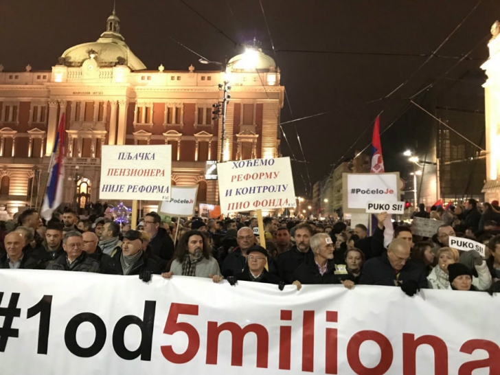 Proteste Serbia