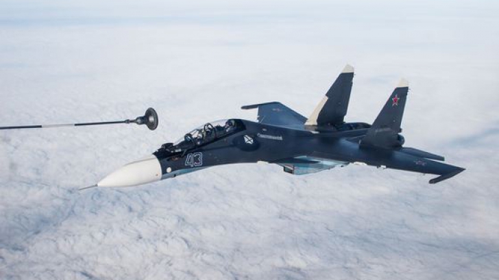 Avion de vânătoare rus, trimis să intercepteze o aeronavă militară a SUA
