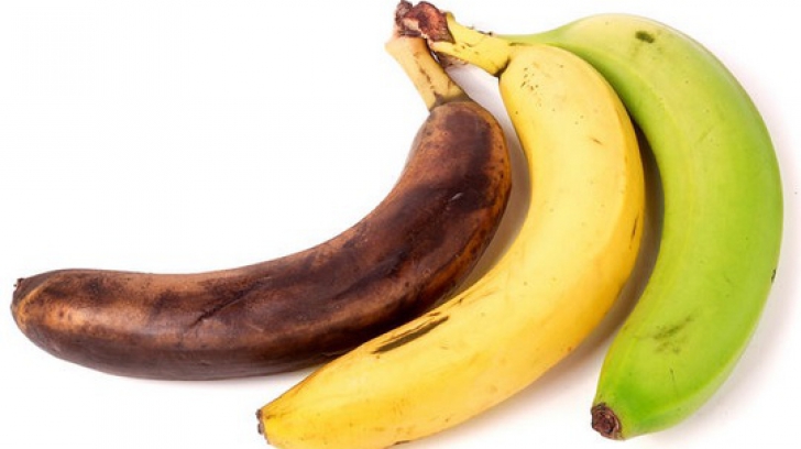 Care sunt cele mai sănătoase banane: verzi, galbene sau cu pete maronii?