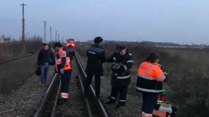Tragedie în Dâmbovița. Bărbat lovit mortal de tren